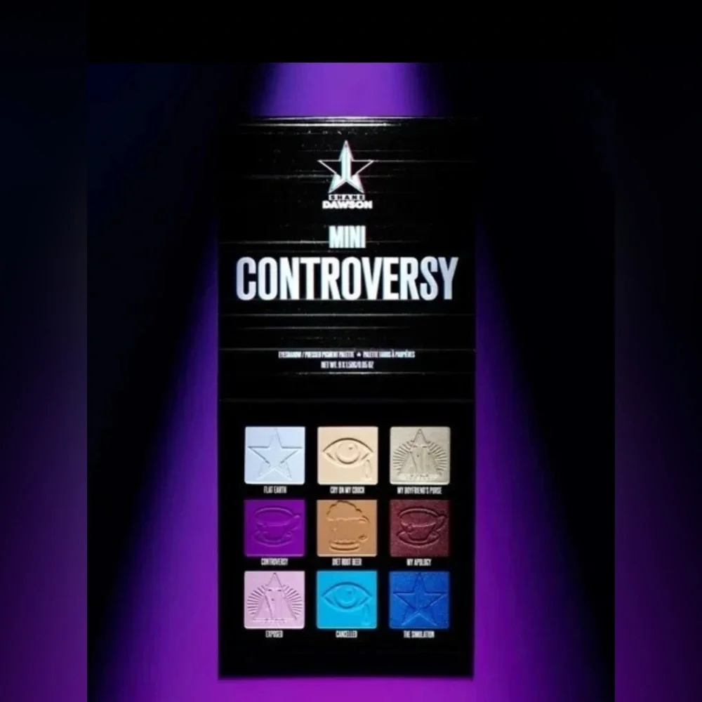 Jeffree Star x Shane Dawson Mini Controversy Palette - Emerald Edition NIB